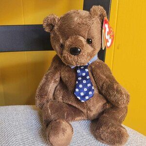 TY Beanie Baby Hero Father's‎ Day Bear